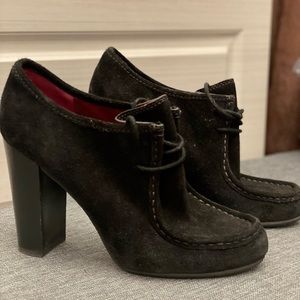 Marc by Marc Jacob booties. Black suede. Size 7